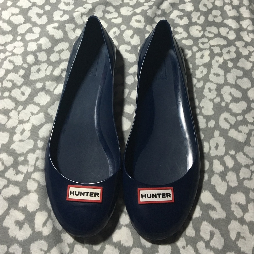 Navy Blue Hunter flats